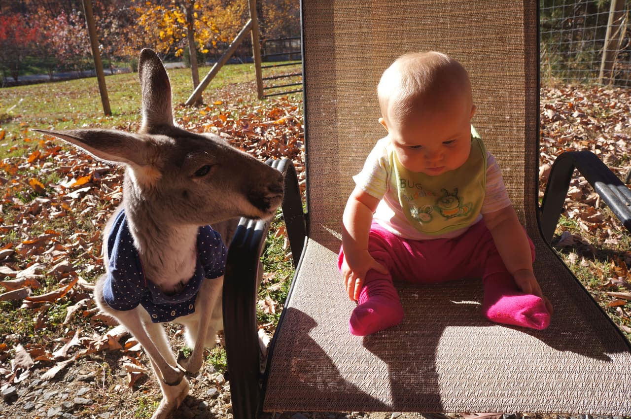 ¿Te imaginas? ¡Ni siquiera podía abrir los ojos!