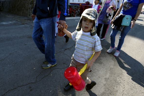 Desde los más pequeños hasta los más grandes se quedaron con un lindo recuerdo de Chespirito en el corazón.