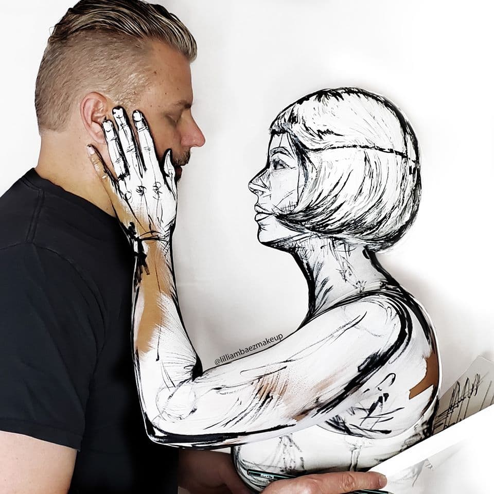 Porque los efectos visuales que logra la artista impresionan y conquistan a más de uno.