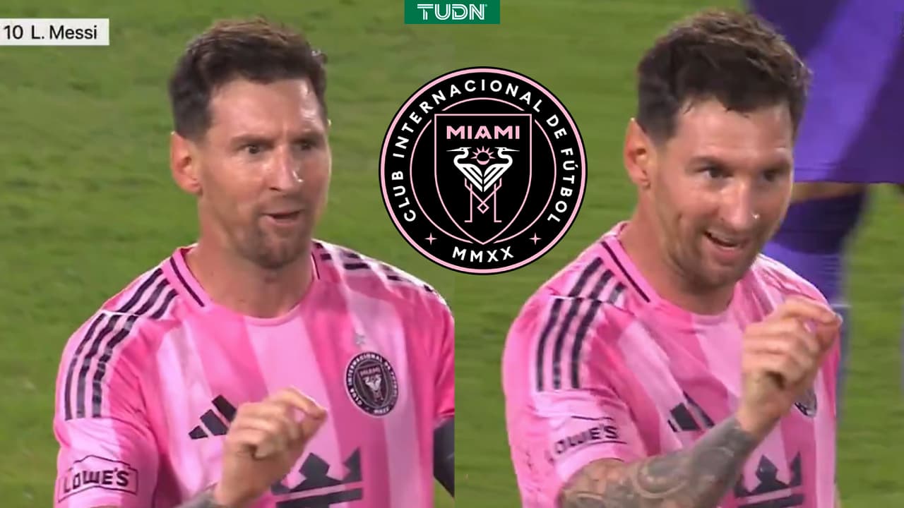 Polémigo gesto de Messi con dedicatoria al Orlando City
