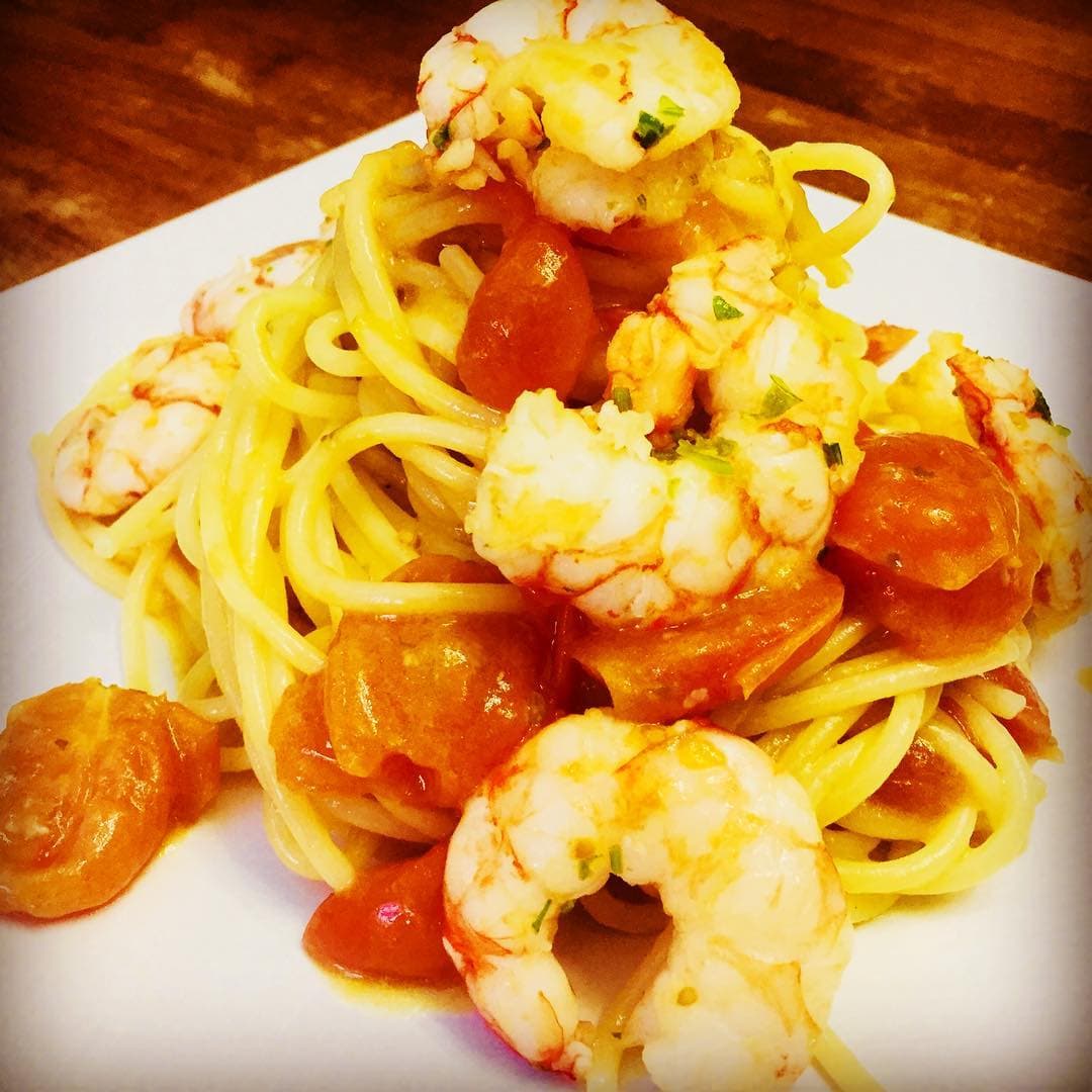 Una de las especialidades de Barone es cocinar la pasta.