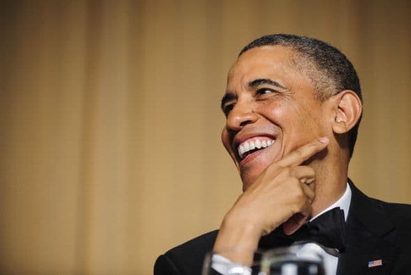 Algunos de los chistes de Obama fueron a costa de sus rivales republicanos.