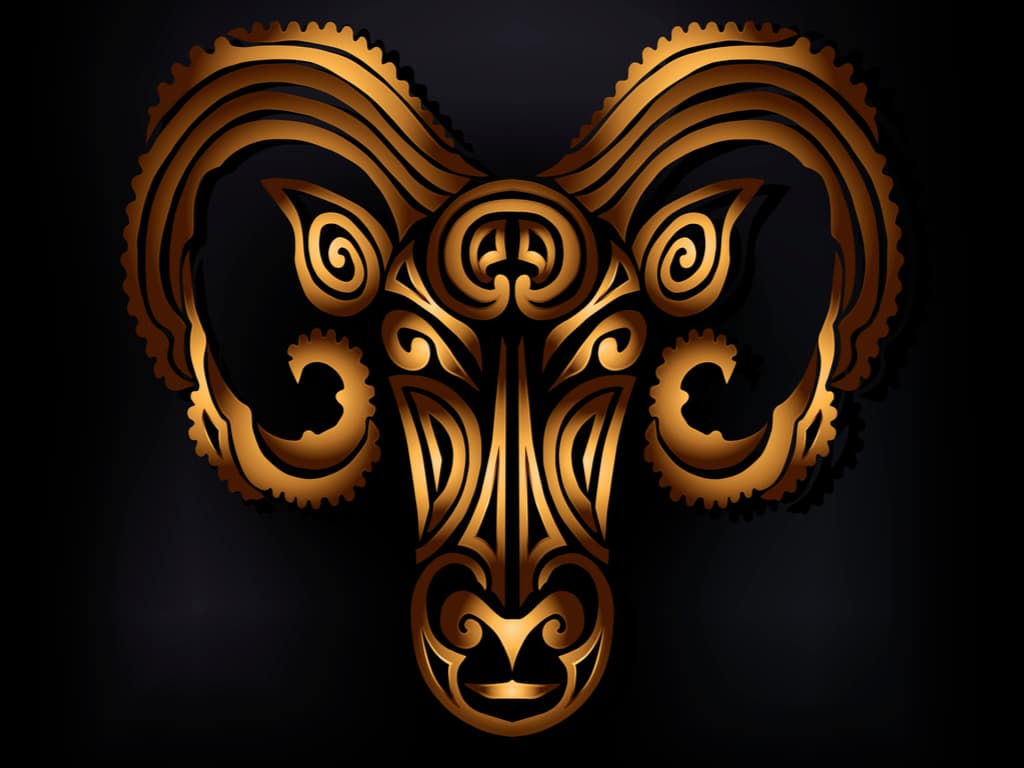 Después de que Frixo le ofrece el vellocino de oro al rey, éste lo consagra a Ares, el dios de la guerra (y relacionado con el signo) y lo cuelga de una encina en un bosque dedicado al dios, Enseguida lo pone bajo el cuidado de un descomunal dragón y rodeado por campos donde pastan enormes toros salvajes.