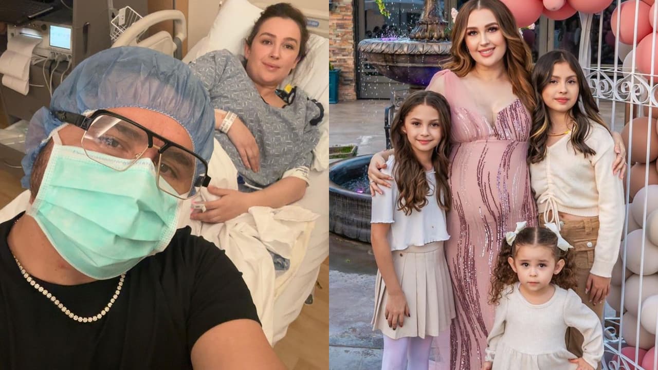 Hijas de Larry Hernández por fin conocen a la nueva bebé: así fue el encuentro con su hermanita