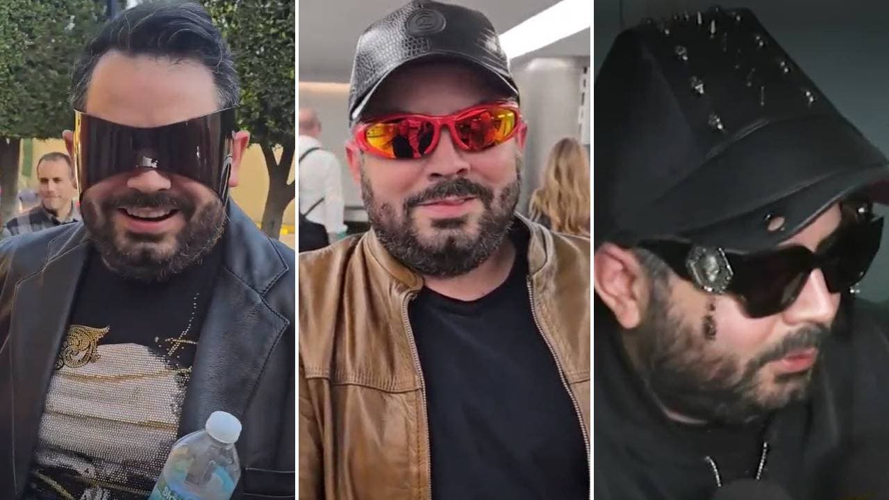 Balenciaga 24/7 Mask Sunglasses; Balenciaga Reverse Xpander rectangle-frame; Sunglasses Square de la marca Philipp Plein.