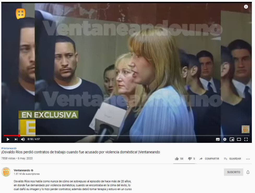 Durante las grabaciones de la telenovela 'Ángel rebelde', el actor fue detenido en Miami, debido a que 
<b>su exesposa Daisy Santiago (foto) lo acusó de violencia doméstica</b>, proceso que inició en el año 2000, aunque los problemas de la pareja se suscitaron en 1996.
<br>