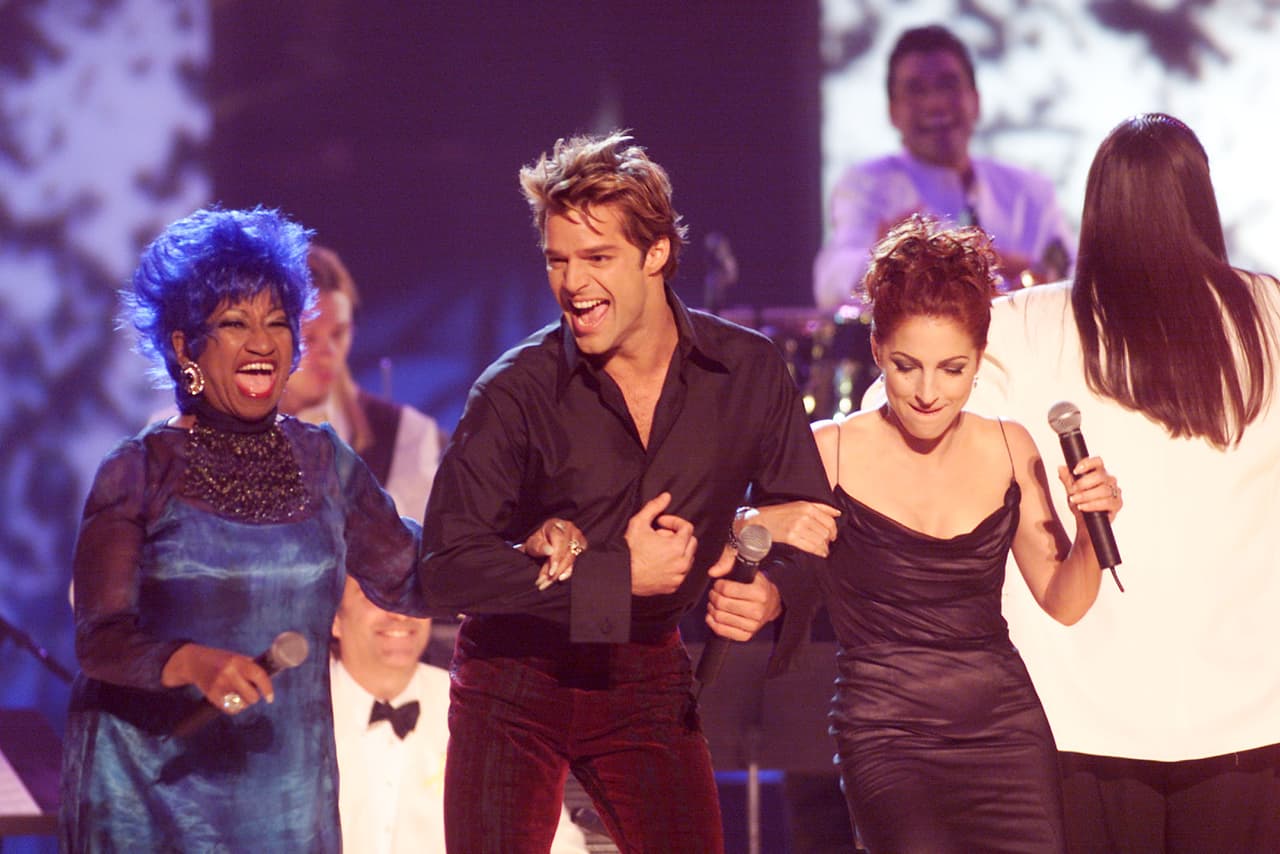 Celia Cruz, Ricky Martin y Gloria Estefan, protagonizaron uno de los performances más destacados.