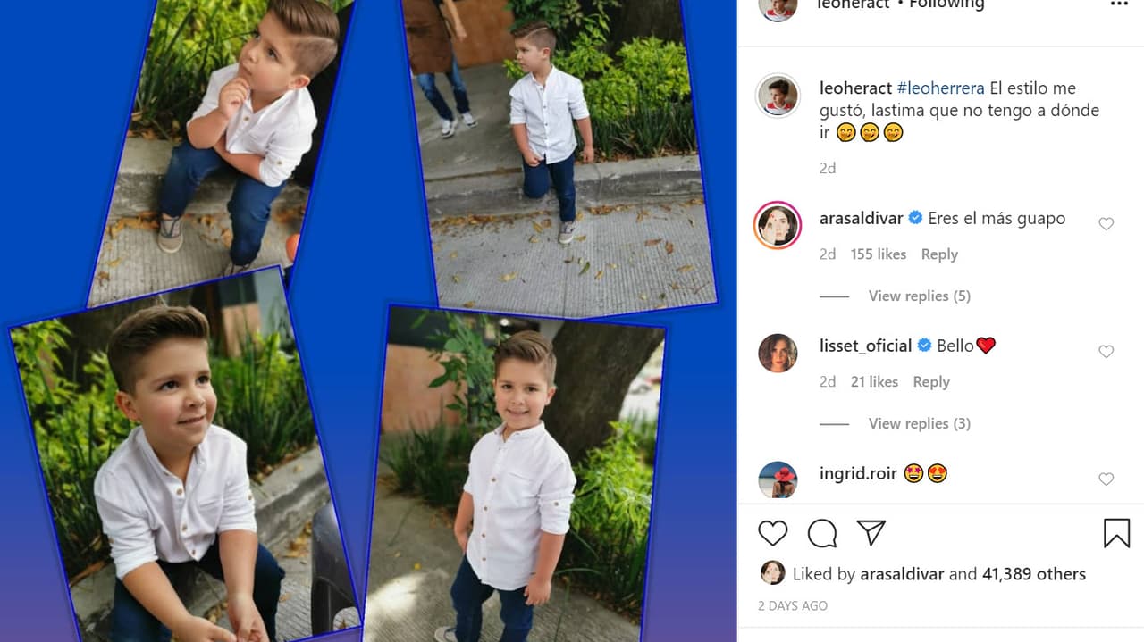 Este jueves 20 de agosto, apareció en su 
<b><a href="https://www.instagram.com/leoheract/" target="_blank">cuenta de Instagram</a></b> como hasta ahora no se le había visto. 
<br>