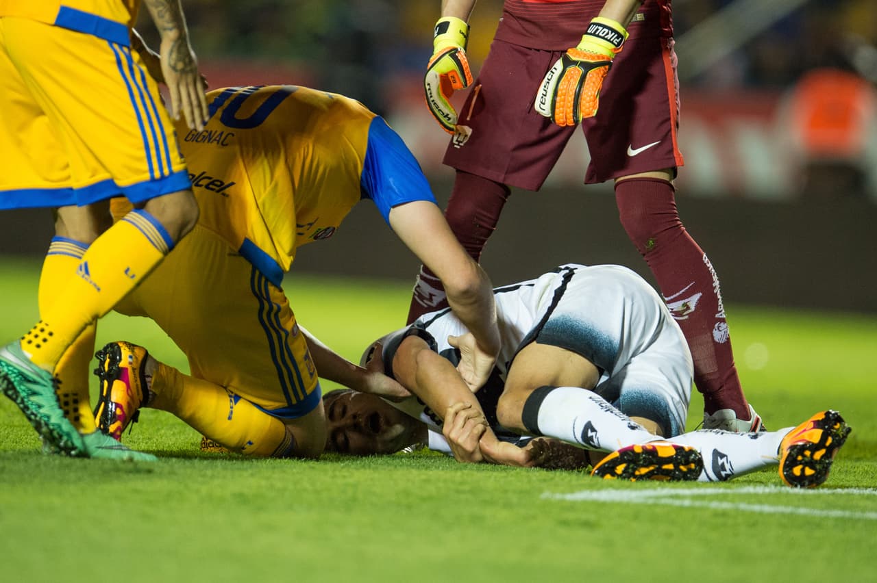 Descartan fractura en brazo de Luis Fuentes