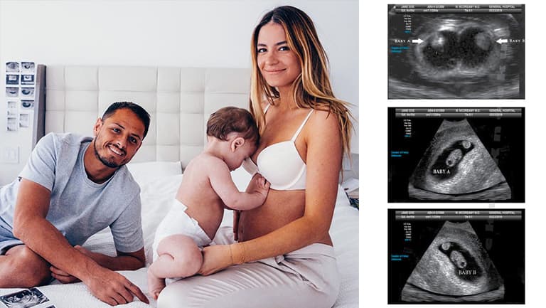 La pareja anunció que 
<b><a href="https://www.univision.com/famosos/chicharito-y-sarah-kohan-anunciaron-que-seran-padres-por-segunda-vez-pero-al-principio-nadie-les-creyo-fotos" target="_blank">esperaba un segundo hijo </a></b>en el pasado April Fool's Day, razón por la que sus seguidores de Instagram pensaron que se trataba de una broma y tuvieron que aclarar la veracidad de sus palabras.
<br>