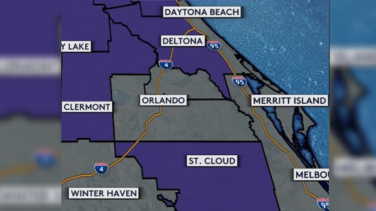 Emiten aviso por helada en varios condados de Florida Central