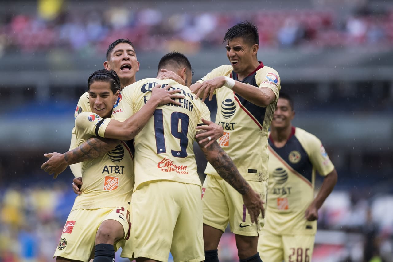 Con esa ventaja, las 'Águilas' se fueron con la tranquilidad al descanso para plantear mejor el segundo tiempo.