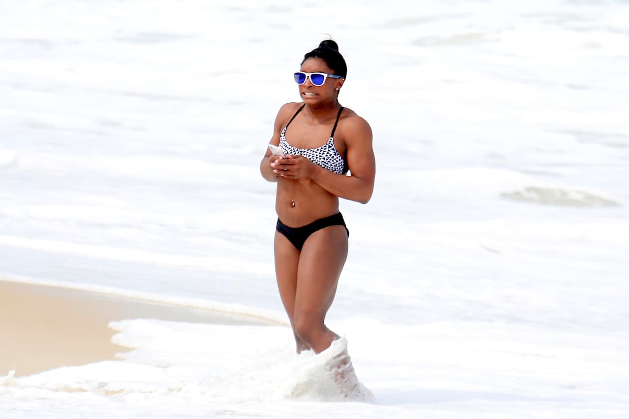 ¿Está fría el agua Simone?