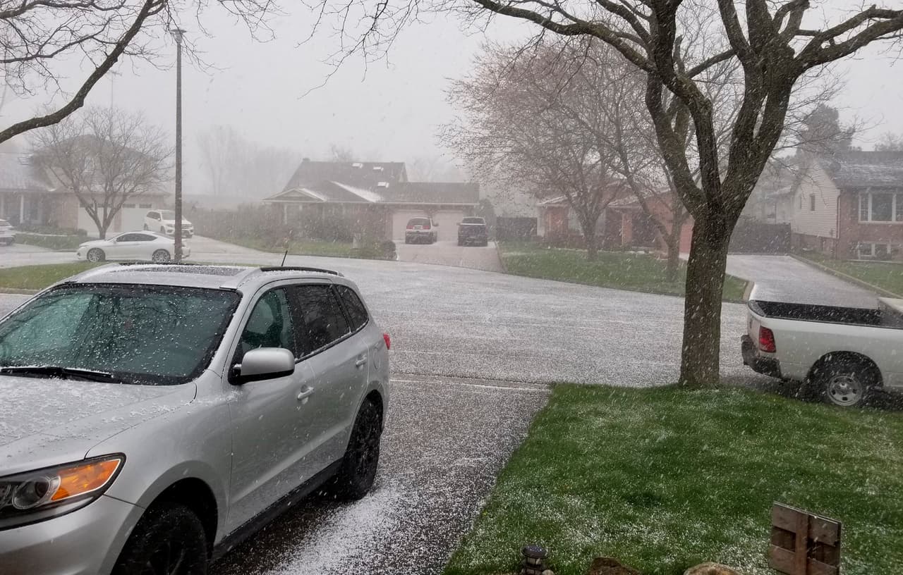 Nieve en mayo, heladas y un ciclón bomba: lo que deja el vórtice polar este fin de semana