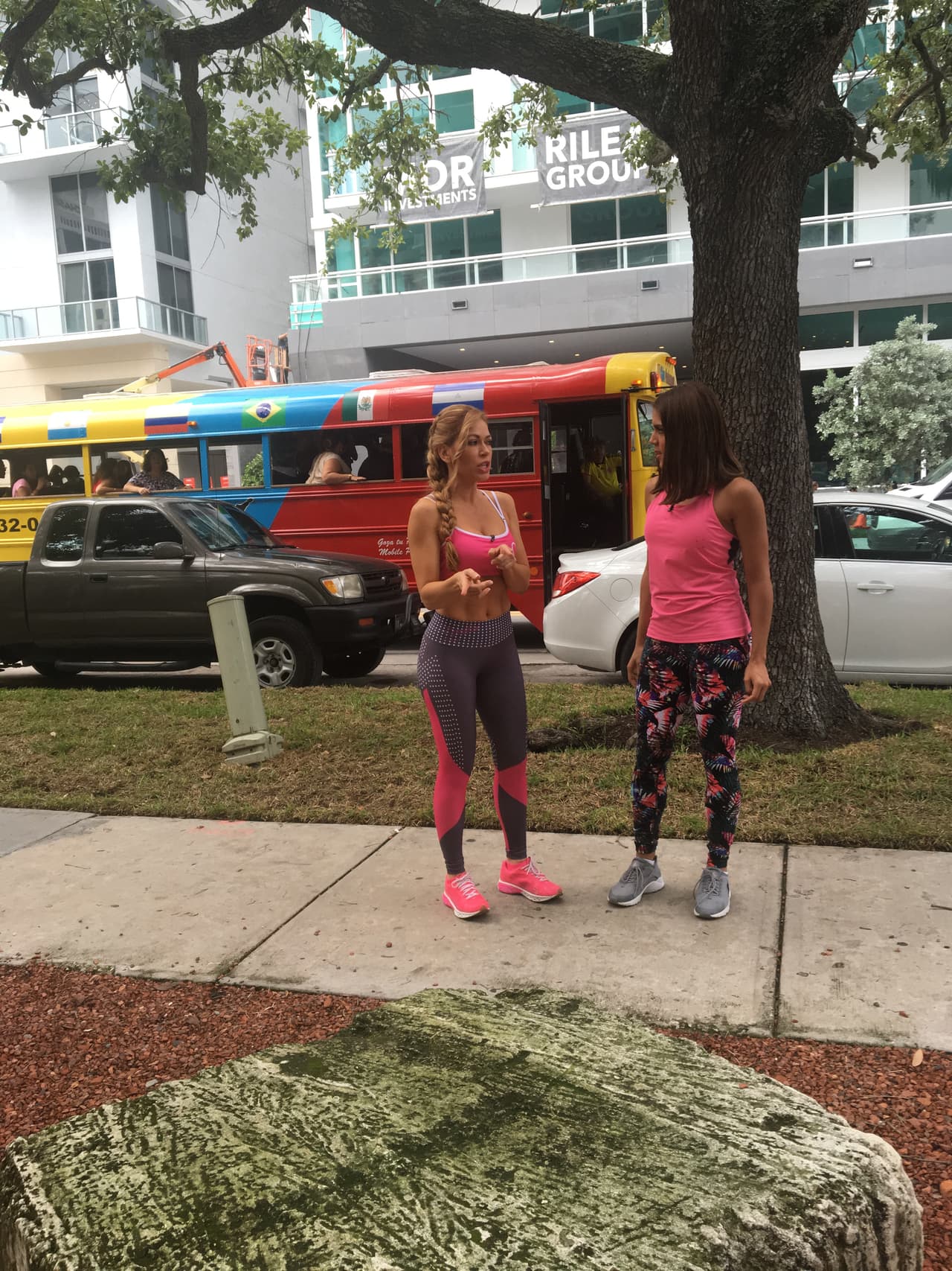 Claudia y Francisca estaban listas para mostrarnos todo lo que se puede hacer.