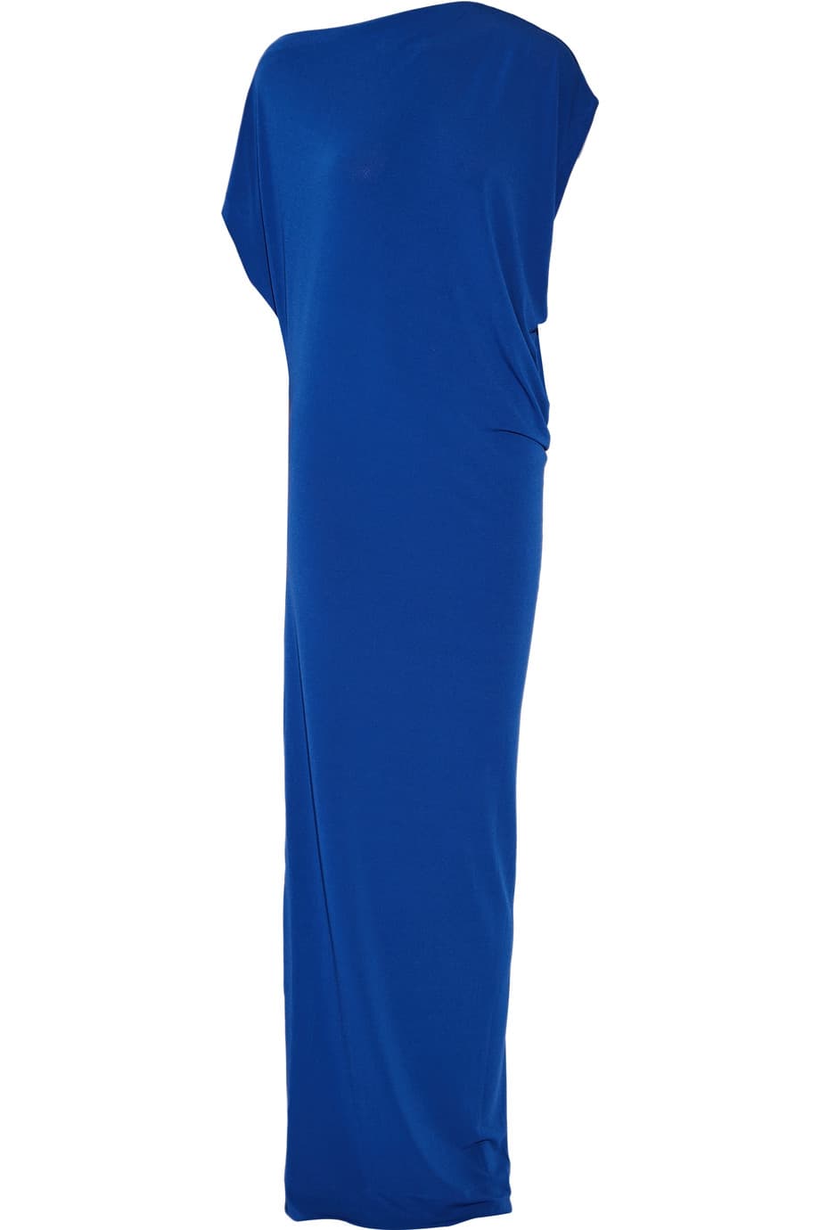 Para las fiestas muy formales, esas que tienen lugar en lujosos hoteles, una túnica con algún drapeado será una opción cómoda y elegante. Inspírate en este vestido “Nasalio” en crepé azul, de Malene Birger.
<br>