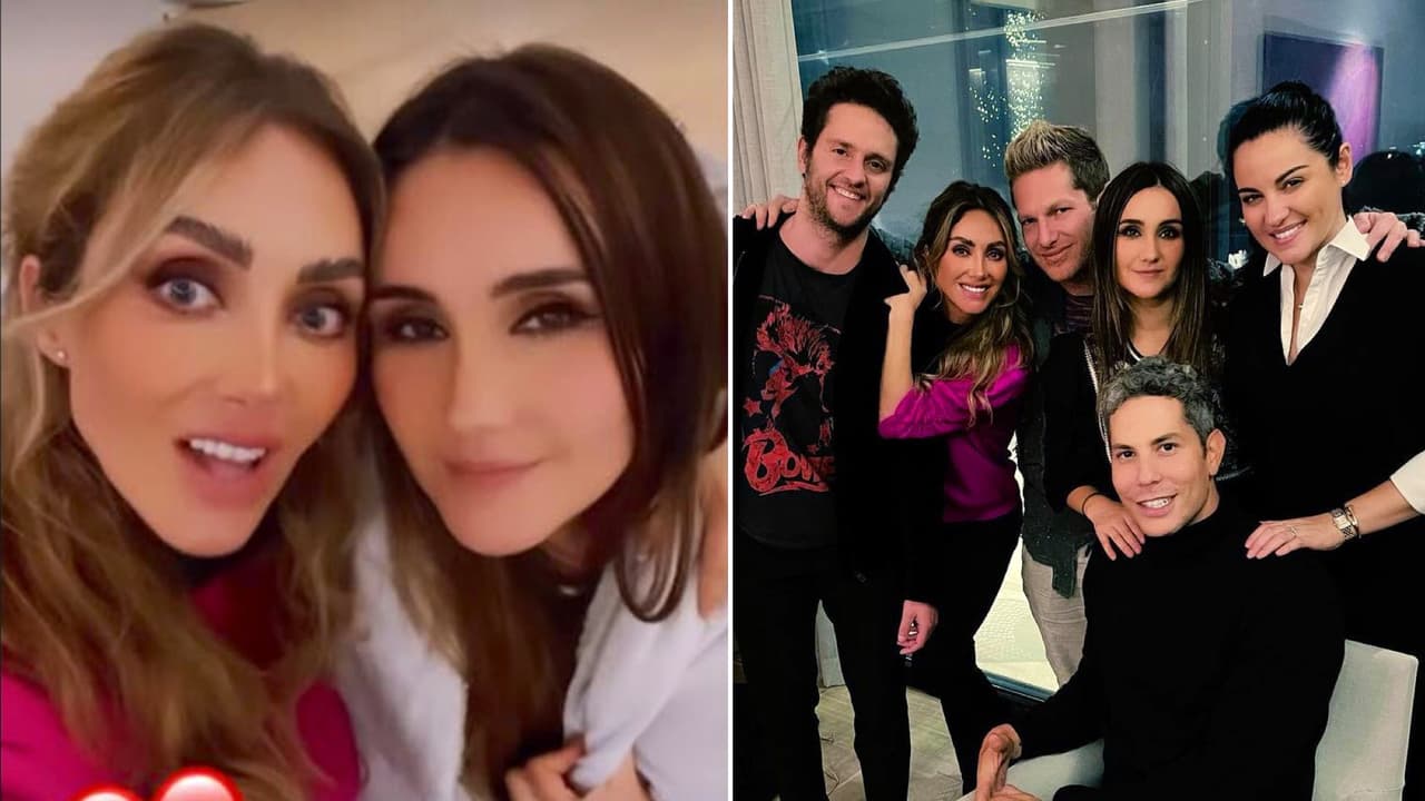 Anahí se lució en la decoración de la cena para los RBD: hubo orquídeas a la luz de las velas