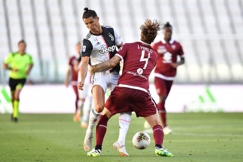 Cristiano Ronaldo está cada vez más cerca de conquistar la Serie A. De sumar una victoria más, se separarían siete unidades del Lazio, segundo lugar de la competición.