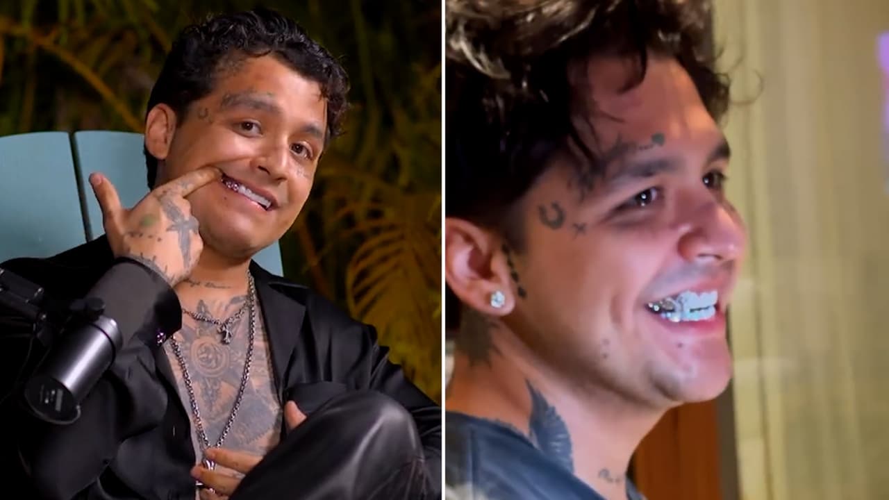 Nodal revela que se quitó los dientes reales para ponerse diamantes: “Lo más estúpido”