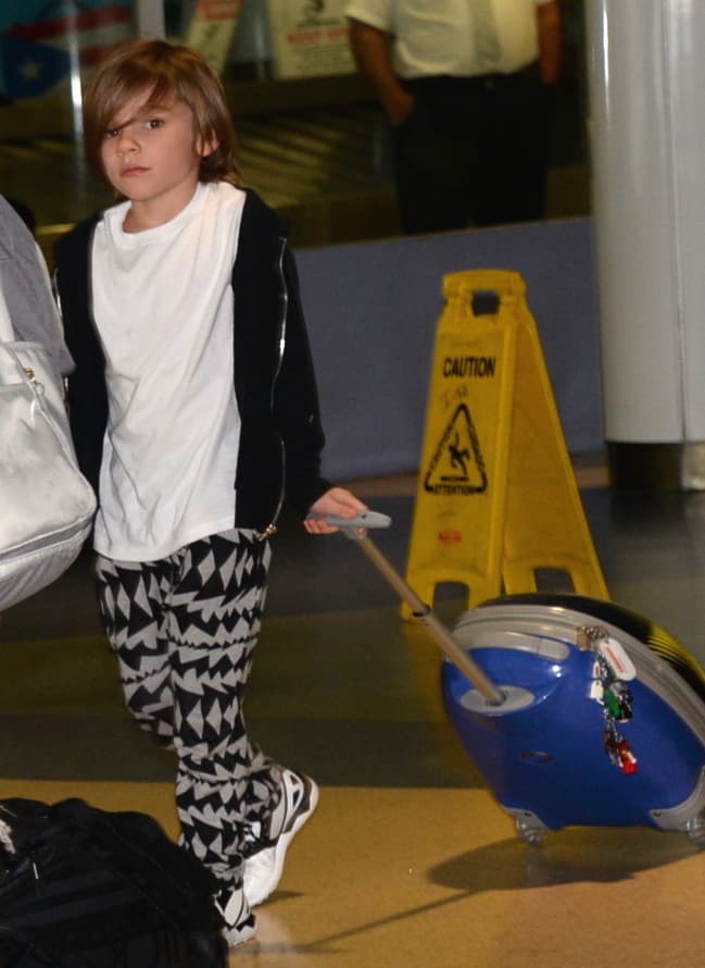 Seguramente el artista extrañó mucho a sus nenes.