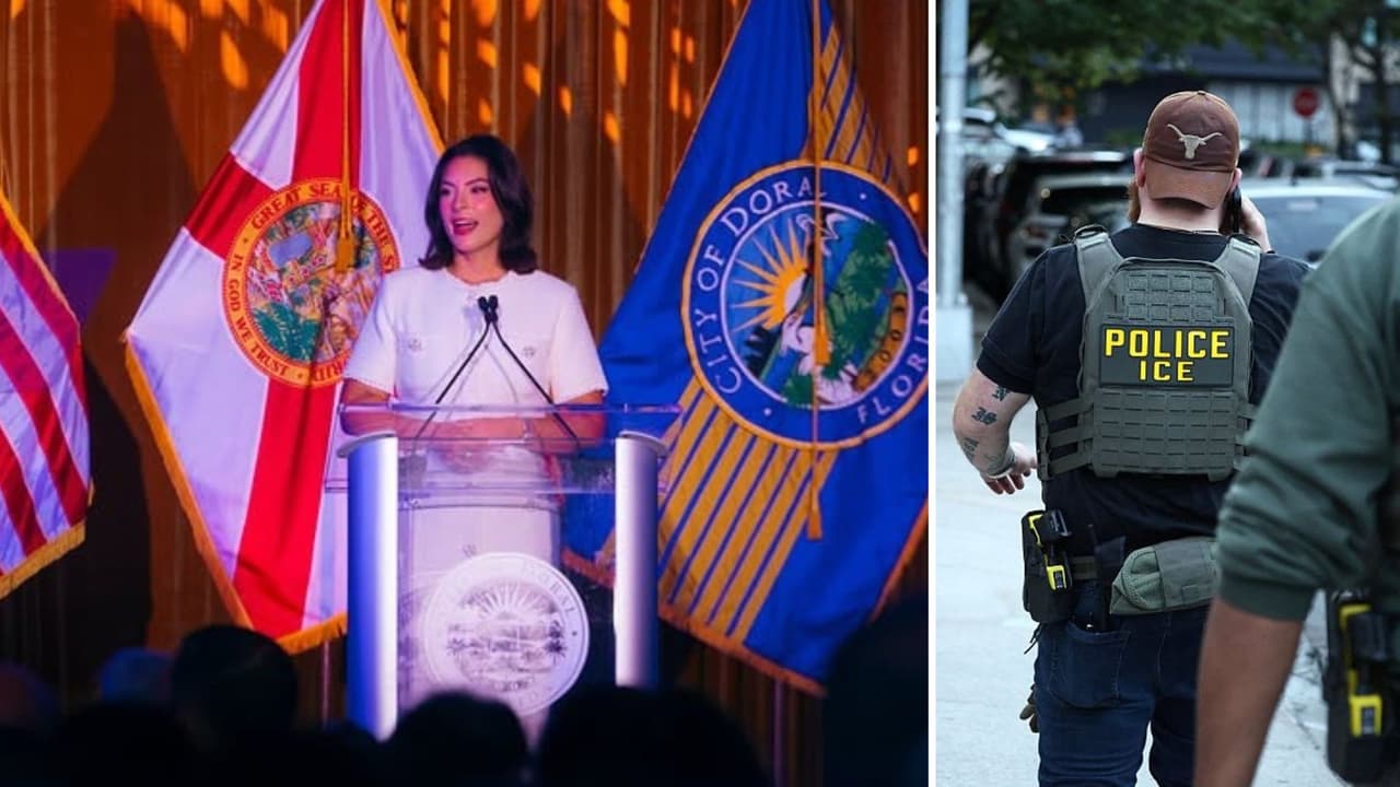 Alcaldesa de Doral destaca caída del 60% en crimen y admite temor por ICE que pega en ventas