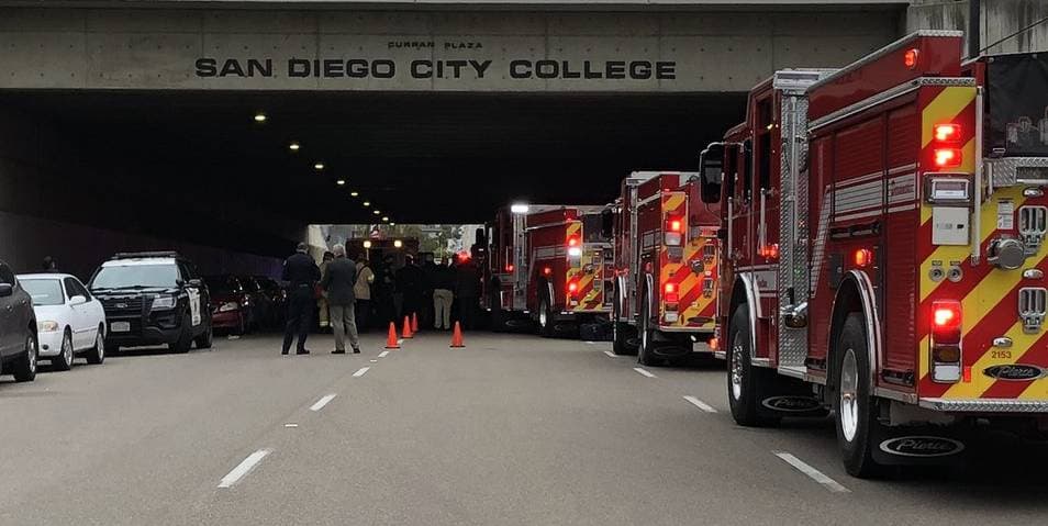 Confirman tres muertos y varios heridos luego de que un conductor los atropelló cerca de San Diego City College