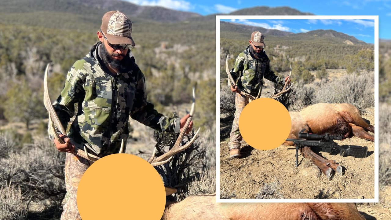 En su perfil de Facebook, Byron Carrillo compartió imágenes que muestran armas de fuego y animales muertos, dando la impresión de extensas jornadas de caza.