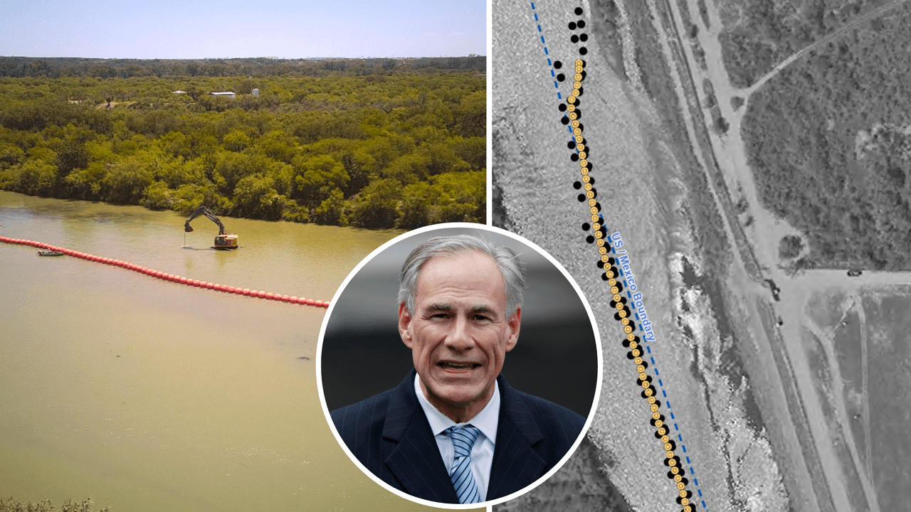 El 79% de las boyas del Río Bravo de Texas invaden el lado de México, según estudio 