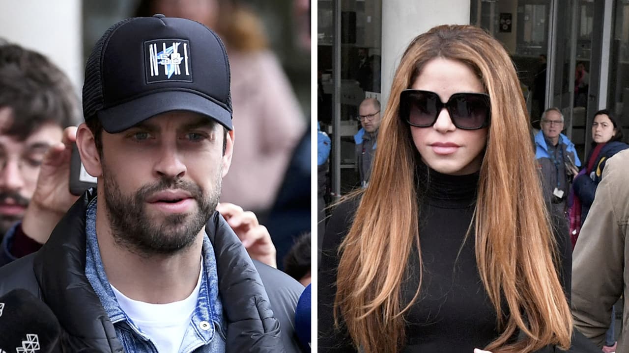 Abrigo Burberry y de negro, Shakira lucía impresionante en su encuentro con Piqué en el juzgado
