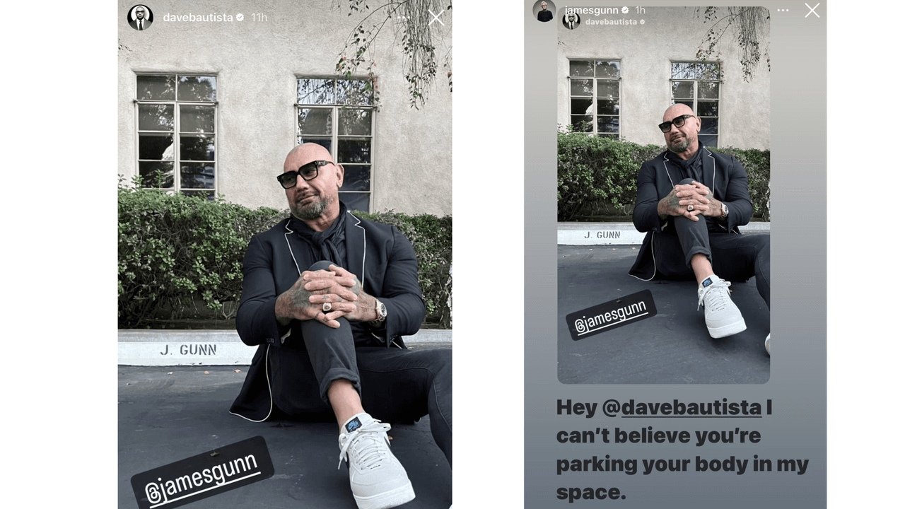 Con este intercambio en Instagram, Dave Bautista y James Gunn incendiaron las especulaciones de que el actor podría ser Bane en la nueva película de Batman.
