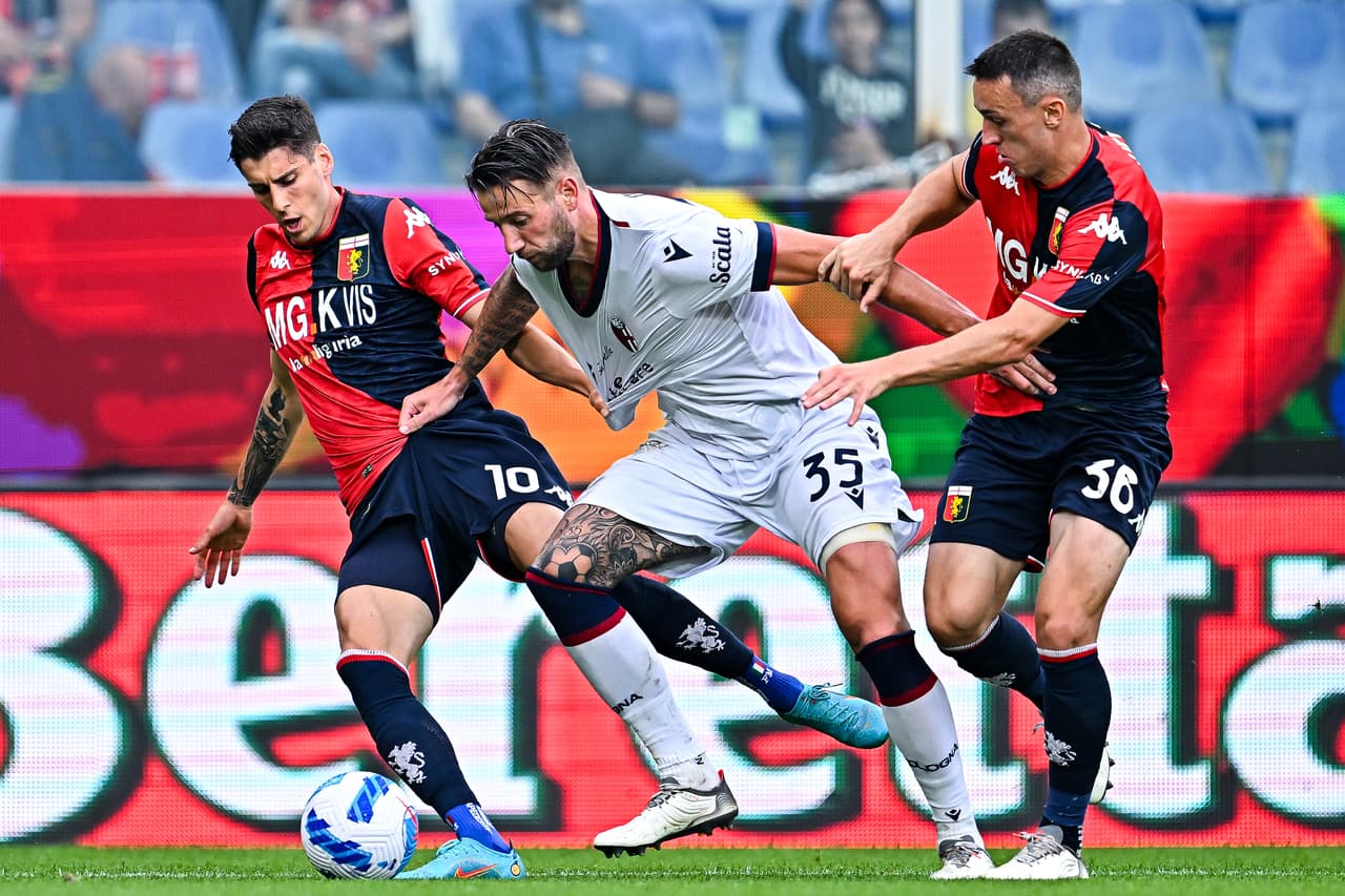 Genoa necesitaba ganar para tener esperanzas de evitar el descenso, pero cayó en casa ante el Bolgna.