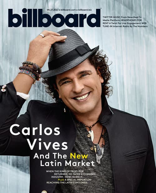 2013. Carlos Vives figuró en una de las mejores portadas de esta publicación, con su característica sonrisa hizo de este ejemplar algo memorable.