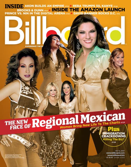 2007. Las estrellas del regional mexicano hicieron una de las portadas más hot de ese año.