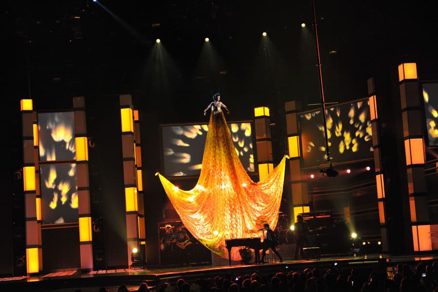 Performances aéreos en PLN