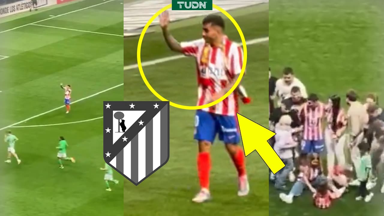 Ángel Correa se despide del Atlético de Madrid tras marcar ante el Betis