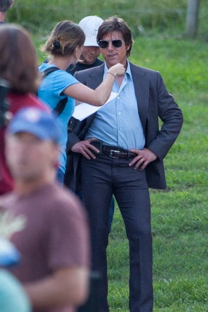 A Emily se le vio muy atentita del actor.