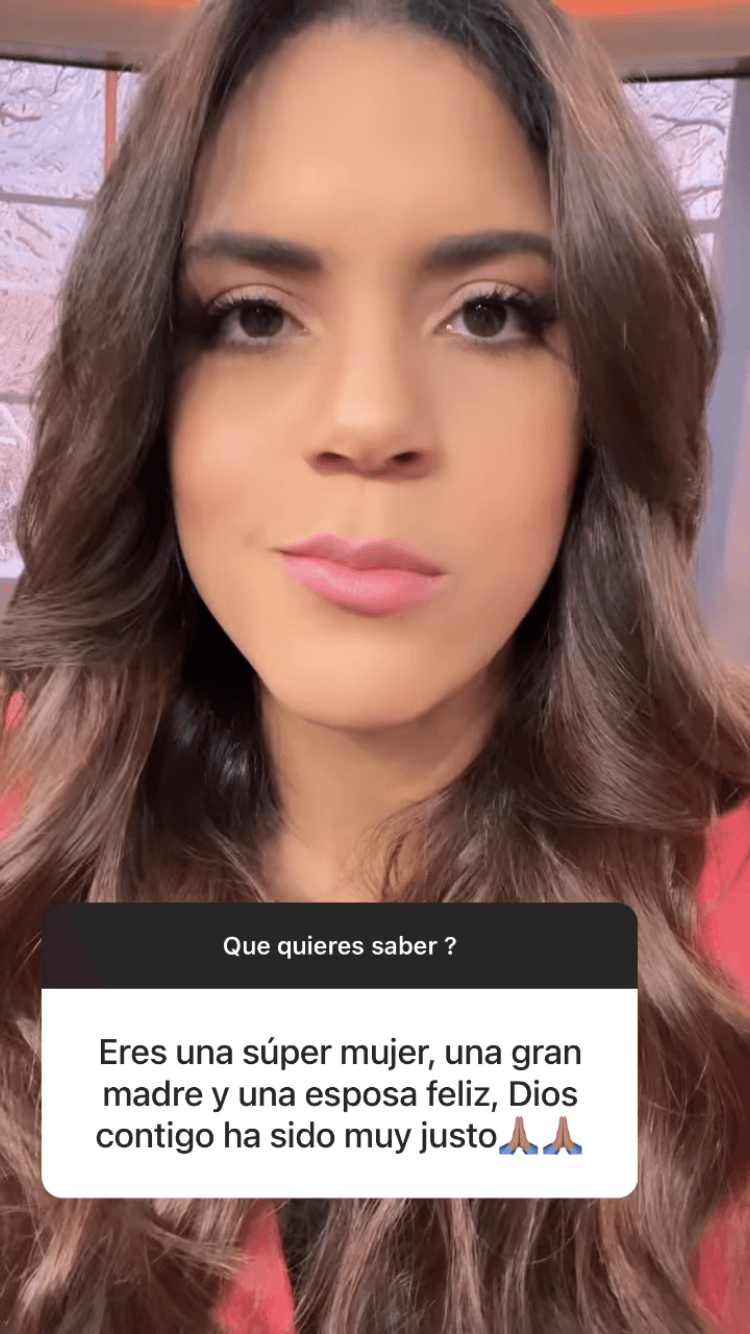 “Dios ha sido muy bueno, muy bueno. Él es bueno con todos nosotros, y él siempre está, siempre nos está escuchando aunque a veces pensamos que no”, expresó ante las muestras de cariño de su gente.