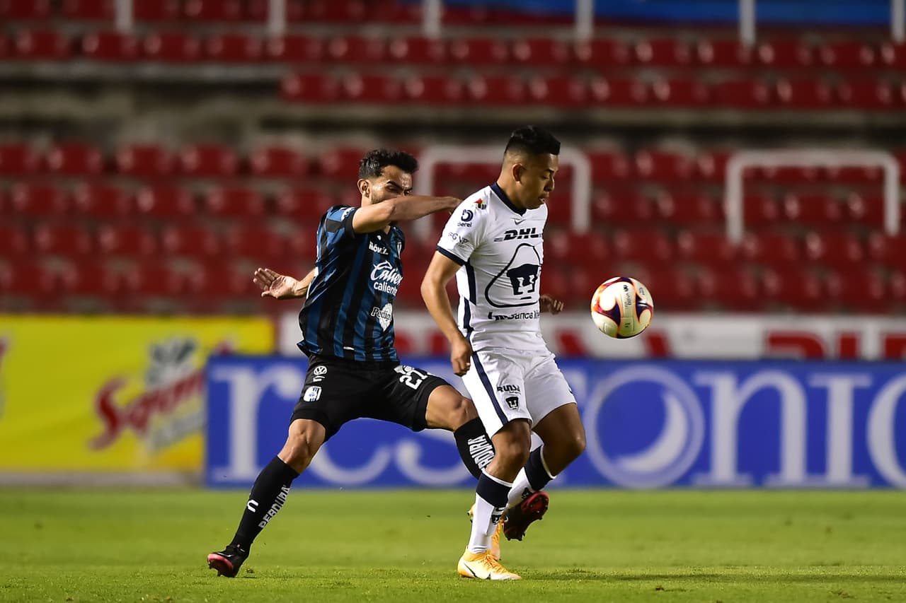 José Gurrola y Ángel Sepúlveda fueron los encargados de darle la victoria a los Gallos 2-0 sobre los Pumas.