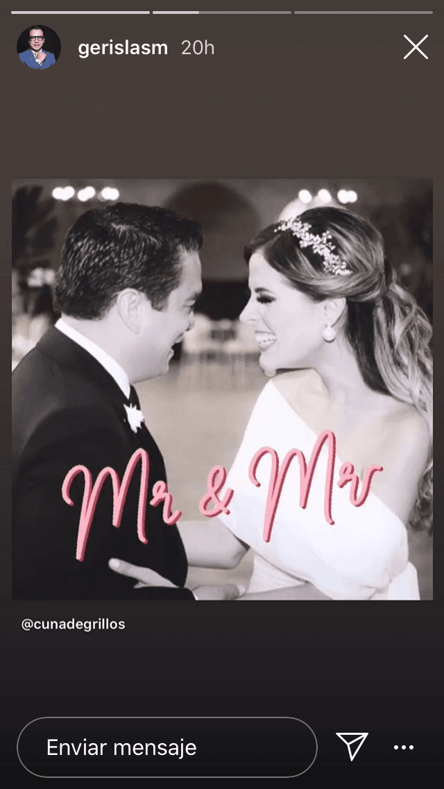 "Amar a alguien es una cosa. Que alguien te ame es otra. Pero que te ame la misma persona que amas es todo. Te amo y te amaré siempre esposa adorada", escribió.
<br>