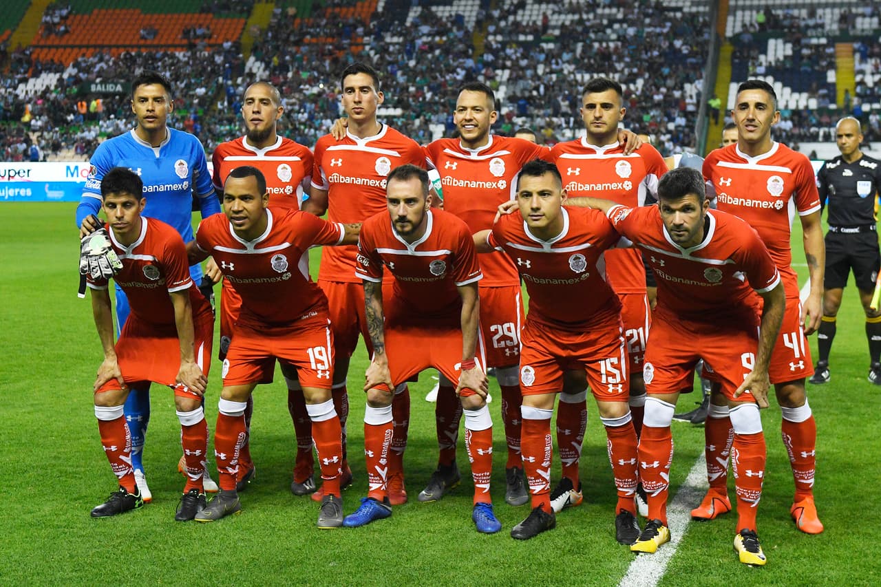 Los Diablos Rojos se presentaron con estos 11 elementos para encarar el partido.