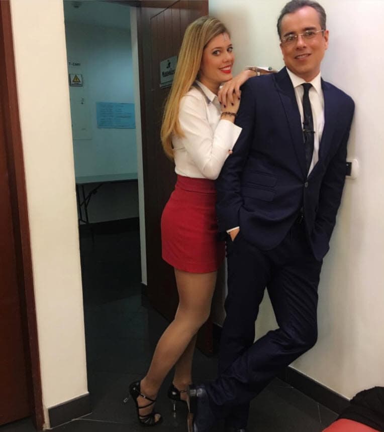 Arriba del escenario este par no deja de pelear, pero tras bambalinas
<b>Lorna y el actor Jorge Enrique Abello</b> son buenos amigos.