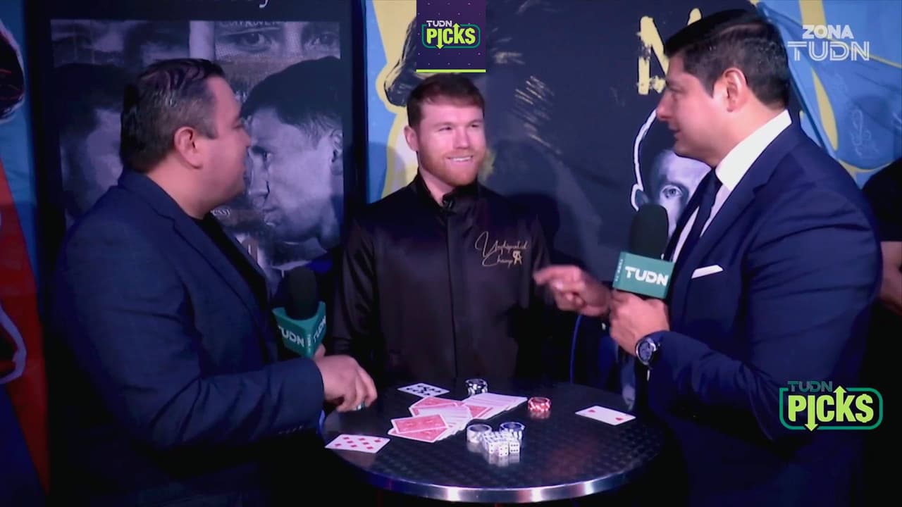 Casino TUDN: Canelo habla del futuro de su hijo Adiel en el boxeo