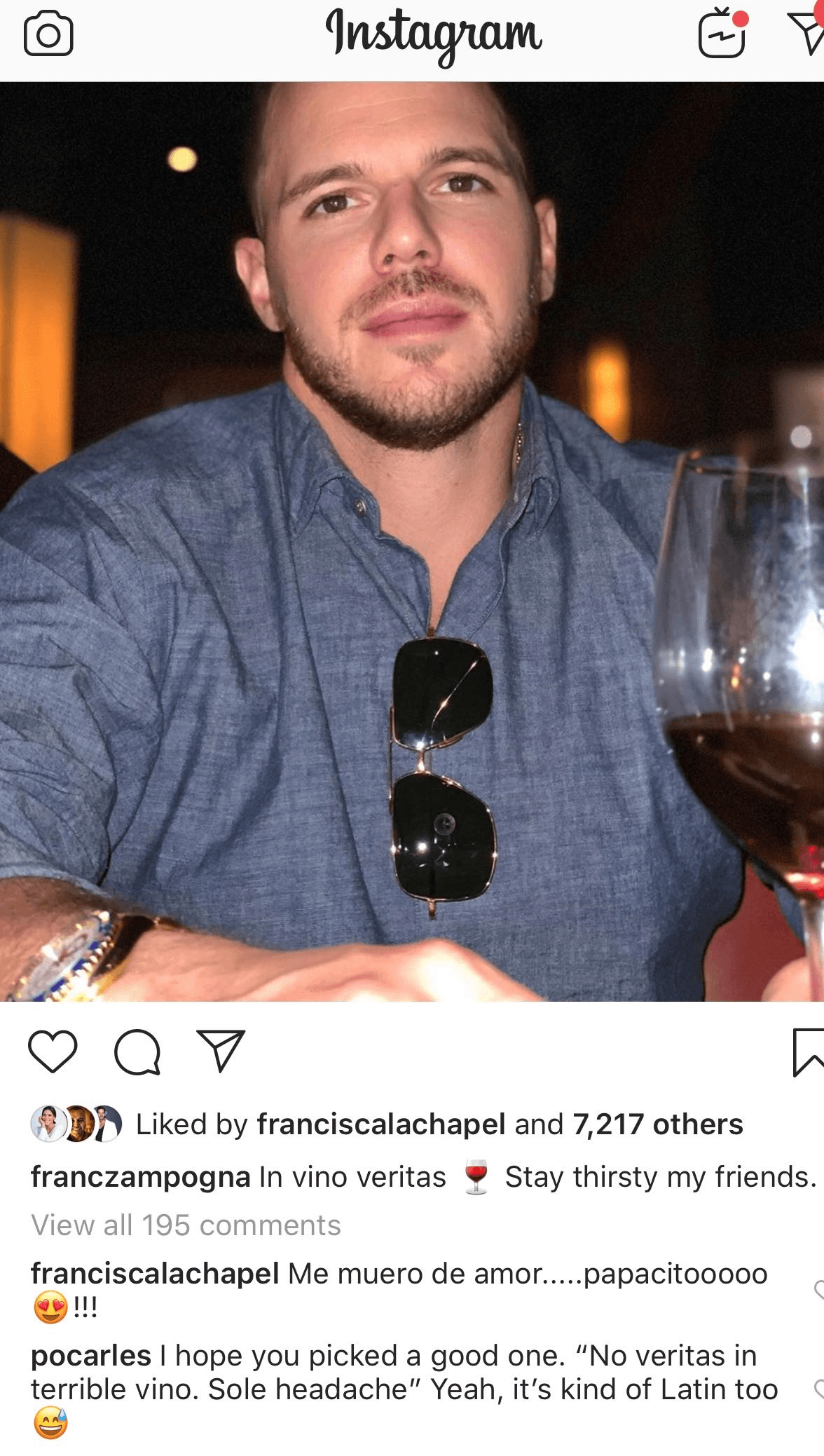 En los comentarios se puede leer el de la conductora del show matutino, mismo que alcanzó más de 600 'likes' de amigos, familiares y fans.