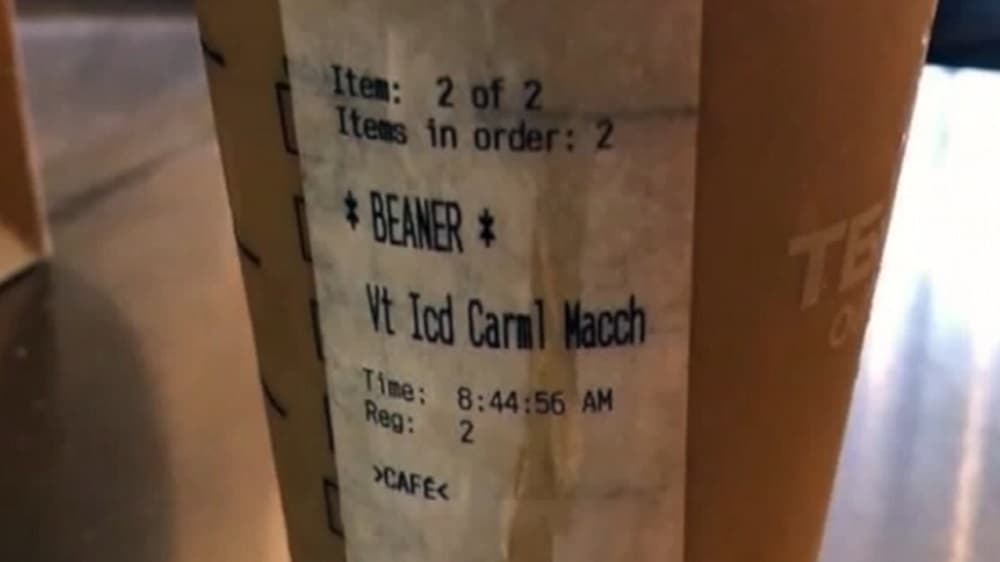 Se llama Pedro, pero le pusieron "frijolero" en el café que pidió en Starbucks