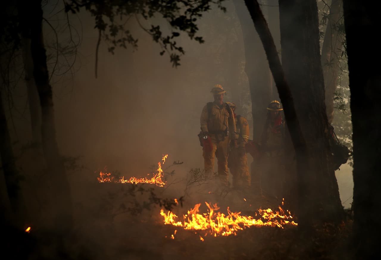 El 8 y 9 de octubre de 2017, avivados por fuertes ráfagas de viento, los feroces incendios destruyeron múltiples estructuras, arrasando miles de acres y causando la pérdida de muchas vidas humanas.
<br>
<br>