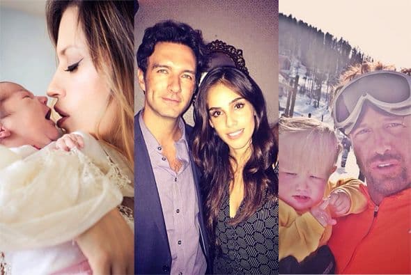 Estos famosos tiene algo en común, todos recibieron a la cigüeña y se convirtieron en padres de unos hermosos bebés. ¿Sabes quiénes son?