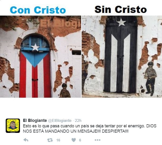 Y hasta chistes de corte religioso han hecho.