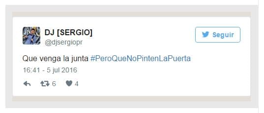 El tema de la junta fiscal también ha salido a relucir.