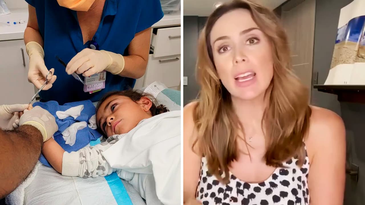 Hija de Jacky Bracamontes sufre accidente y termina en el hospital