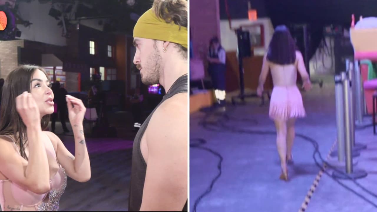 Caeli y Aristeo tienen fuerte pleito y ella abandona el escenario de 'Las Estrellas bailan en Hoy': ¿terminaron?